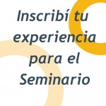 Inscribí tu experiencia